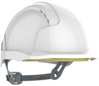 Picture of Jsp EVOLite Safety Helmet Micro Peak Slip Ratchet White - [JS-AJC160-000-100]