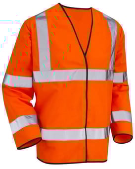 Picture of Hi Vis Orange GO/RT Long Sleeve Jerkin - BI-41 - (DISC-W)