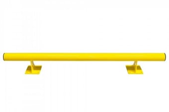 Picture of BLACK BULL Raised Collision Protection Bars - Indoor Use - 200 x 1,500mmL - Yellow - [MV-202.24.306]