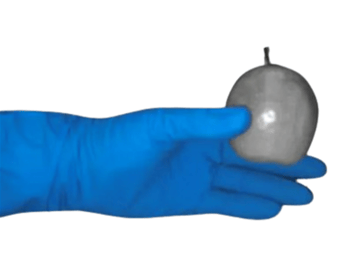 picture of Polyco Nitri-Tech III Lite Unlined Nitrile Synthetic Glove Blue - BM-91