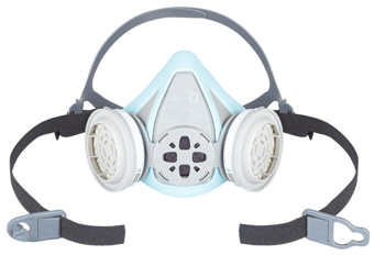 Picture of MSA Advantage 900 Elastomeric Half-Mask Respirator Medium INTL - [MS-10222866]