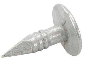 picture of Fixman - Galvanised Felt Nail 1kg - 13 x 3 mm - [TRSL-SI-817068] - (DISC-W)