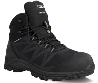 picture of Titan Supreme Waterproof Safety Boot Black S3 SRC - TW-SUP
