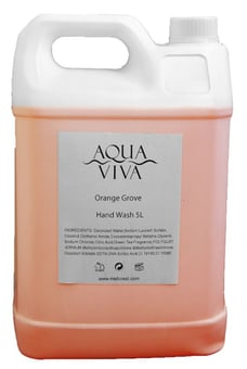 Picture of Aqua Viva Orange Grove 5L Hand Wash - Box of 2 - [MCS-AVHW5LTUR]
