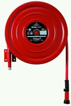 Picture of Reelmax 25mm Swinging Manual Hose Reel c/w Hose Nozzle & Fittings - [HS-102-1080]