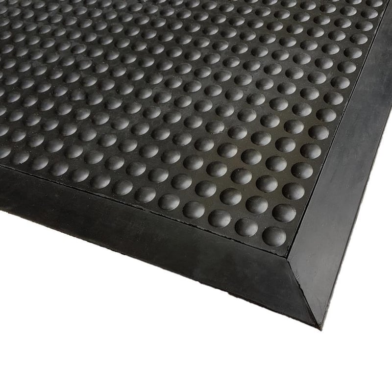 picture of Ergo-Fire Anti-Fatigue Fire Retardant Mat - 900mm x 3400mm - [WWM-10102-09034014-BKBK]