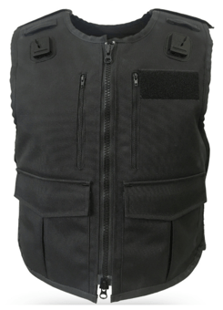 Picture of Community Support Body Armour CS103 - Home Office HO1 KR1 SP1 - Handgun, Stab and Spike Protection - VE-CS103-HO1KR1SP1-BK