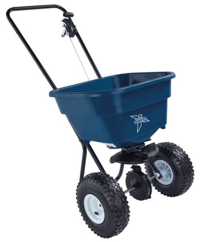 picture of Winter Xtreme 26kg Salt Spreader - Pneumatic Wheels - Blue - [SL-308SPA100]