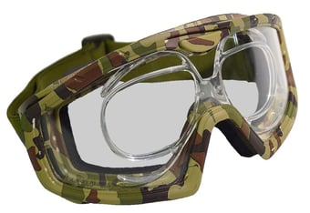 picture of Nuprol Battle Visor Camo w/Insert Protective Eyewear - [NP-6044-NC-OPT]
