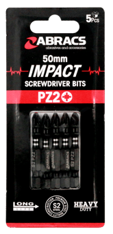 picture of Abracs PZ2 Impact S/D Bit - 50mm - Pack of 5 - [ABR-IPZ25005]
