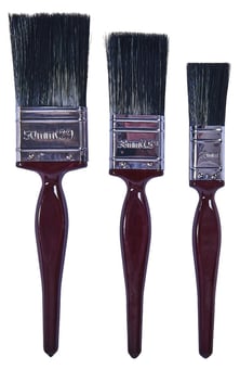picture of Amtech 3 Piece No Bristle Loss Paint Brush Set - [DK-G4335]