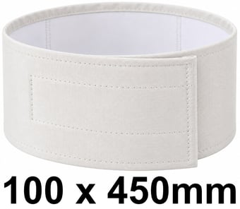 picture of Yoko White Waterproof Arm Band - 10 x 45cm - S/M - [YO-HVW066-WHITE-S/M]