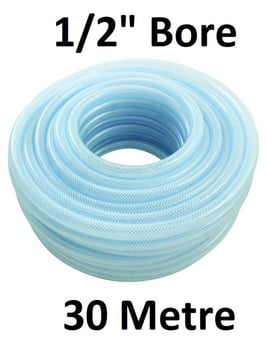 picture of Food Certified PVC Reinforced Hose - 1/2" Bore x 30m - [HP-FCRP13/18CLR30M]