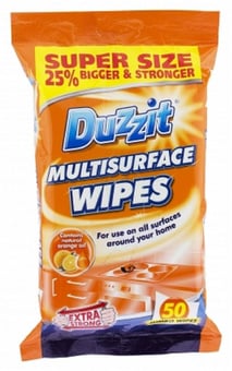 picture of Duzzit - Multisurface Wipes - 50 Wipes - [PD-DZT015A]