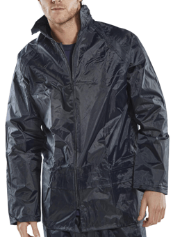 picture of Beeswift Nylon B-Dri Jacket Navy Blue - BE-NBDJN