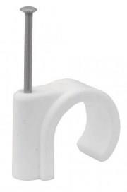picture of 15mm Plastic Nail In Pipe Clips - 5 Packs of 5 (25pcs) - CTRN-CI-PA315P