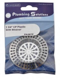 Picture of Sink Strainer - Chrome Pate Plastic - 1 3/4"  - Pack of 5 -  CTRN-CI-PA287P