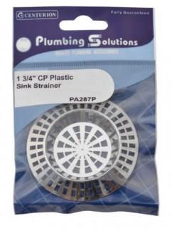 Picture of Sink Strainer - Chrome Pate Plastic - 1 3/4"  - Pack of 5 -  CTRN-CI-PA287P