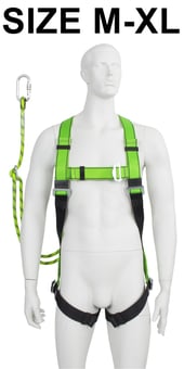picture of G-Force P10 Access Platform/Cherry Picker Safety Harness Restraint Kit - M-XL - [GF-GFP10-LB100-20-AZ011]