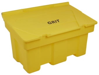 Picture of 200 Litre Capacity Yellow Polyethylene Grit Bin - [SL-304QNA100]