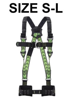picture of Kratos Speed'air 2 Points Full Body Harness with Automatic Buckles - Size S-L - [KR-FA1011200]