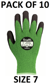 picture of TraffiGlove TG5070 Thermic 5 Anti Cut Gloves - Size 7 - Pack of 10 - TS-TG5070-7X10 - (AMZPK2)
