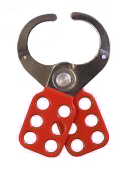 picture of Spectrum Vinyl Coated Lockout Hasp - 38mm- SCXO-CI-LOK045