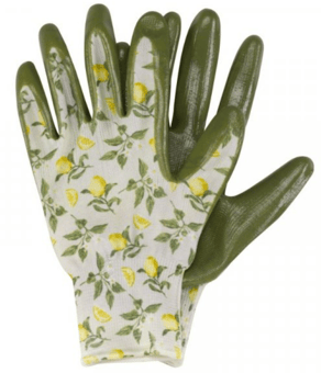 picture of Briers Sicillian Lemon Seed & Weed Gardening Gloves - Med/Size 8 - [BS-4520001]