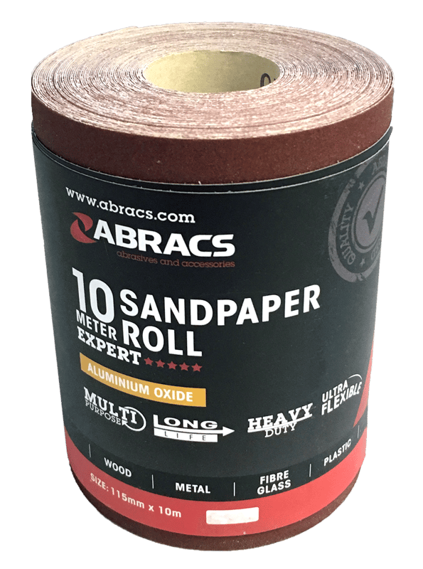 Abracs Sandpaper Roll 120 Grit 115mm X 10m Heavy Duty Ultra Flexible Abs11510120 - View #6