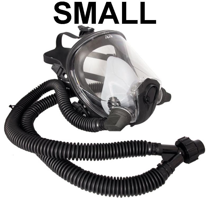 Nevis Full Face Mask ONLY with Anti-fog/Anti-scratch Coatings - Size Small - EN138 EN136 - [CE-R08NFFS]