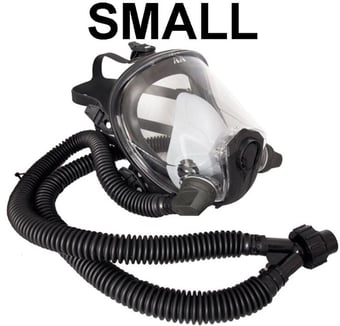 picture of Nevis Full Face Mask ONLY with Anti-fog/Anti-scratch Coatings - Size Small - EN138 EN136 - [CE-R08NFFS]