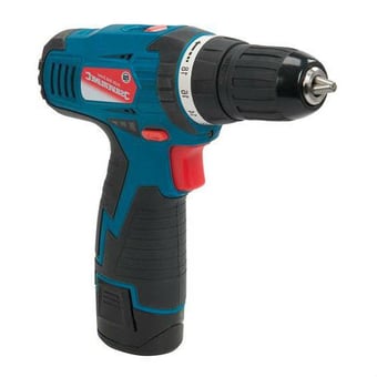 picture of Silverstorm 10.8V Drill Driver - 10.8V 1.3Ah Li-ion Battery & Intelligent Charger - [SI-521457]