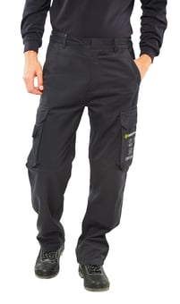 Picture of Beeswift Arc Compliant Trousers - Navy Blue - Short Leg - BE-CARC4NS