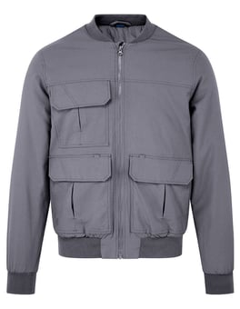 picture of Portwest KA360 - KA3 Bomber Jacket - Zoom Grey - PW-KA360ZOR