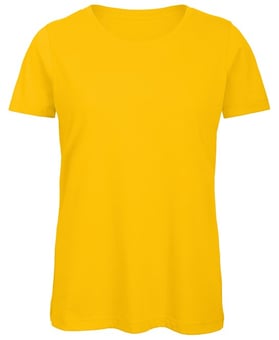 picture of B&C Women's Organic Inspire Tee T-Shirt - Gold - RLW-B118FGOLD