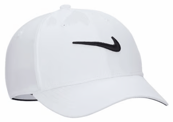 picture of Nike NK385 Dri-FIT Club Cap - White/Black - [RLW-NK385WHBK]