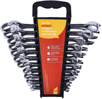 picture of Amtech 22 Piece Combination Spanner Set - [DK-K0350]