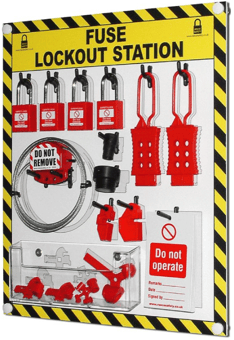 picture of Reece Fuse Lockout Station - [RS-LSE308FS] - (LP)