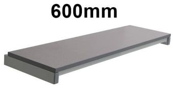 picture of QMP Laminate Upper Shelf 600mm - To Suit 1200mm Workbench - [QM-BPUS600LXXXX]