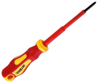 picture of Amtech Phillips VDE Electrical Screwdriver 75mm - PH 0 Tip - [DK-L0654]