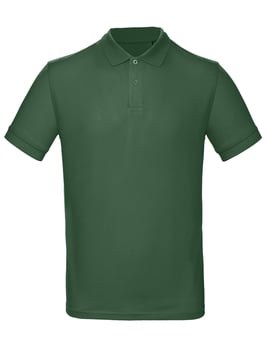 Picture of B&C Men's Organic Inspire Polo - Bottle Green - RLW-BA260BOTT