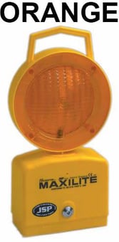picture of JSP - Maxilite - Orange - Flashing and Static with Photocell - Batteries Not Included - [JS-LAF060-001-200]