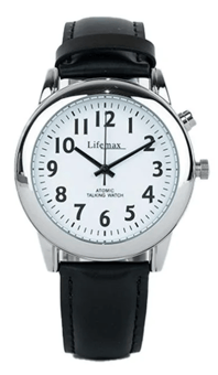 Picture of Lifemax Talking Atomic Watch - Gents Leather Strap - [LM-407GL]