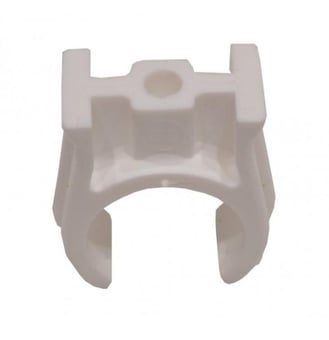 picture of 22mm Plastic Snap Fix Pipe Clips - 5 Packs of 4 (20pcs) - CTRN-CI-PA122P