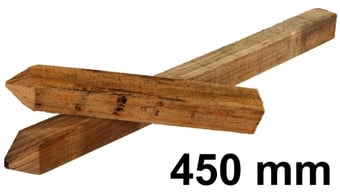 picture of Prosolve Treated Wooden Marking Out Stake - 450mm - Single - [PV-WMOS0454040TD]