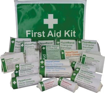 Picture of HSE Compliant - 1-10 Person Value First Aid Kit In Vinyl Wallet - [SA-K10AVAL]