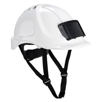 picture of Portwest - PB55 - Endurance Badge Holder Helmet - White - [PW-PB55WHR]