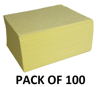 picture of Hyde Park HUG Lightweight Chemical Pads - Pack of 100 - [HPE-HCP148S]