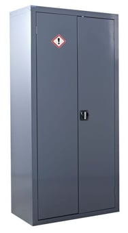 picture of QMP CoSHH Cupboard - 3 Shelves - 1800H x 900W x 460D mm - [QM-CZ189046ZKXX]