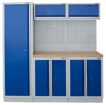 picture of BiGDUG 2m High Cupboard - 2x 2 Door Cupboard - Multiplex - [BDU-TGCSC11GBM] - (LP)